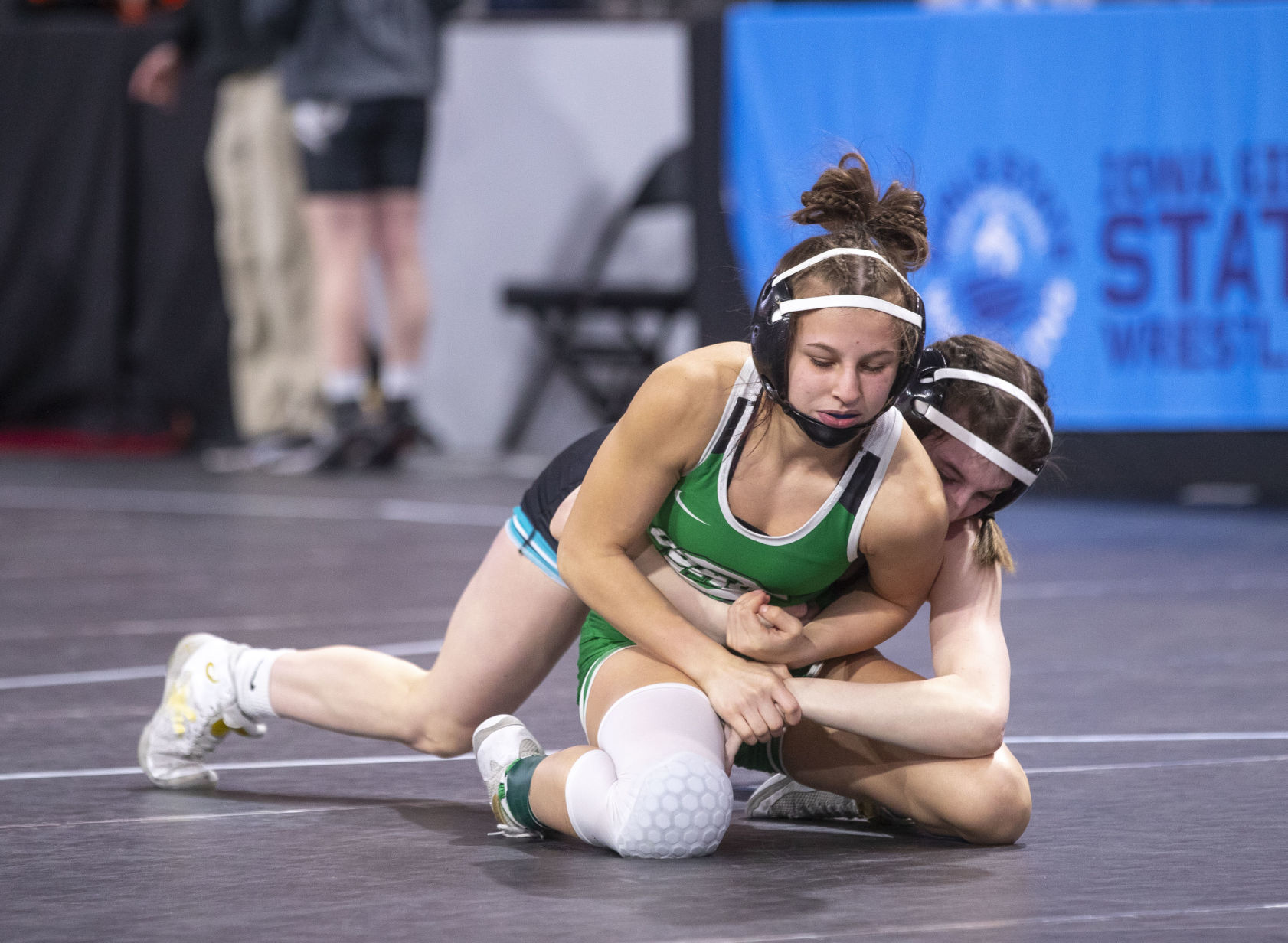 Girls State Wrestling Semi 1